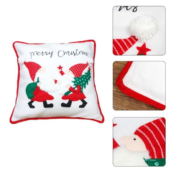 

cushion/decorative pillow n7mb merry christmas decorative throw cover winter holiday xmas case cushion covers sofa protector