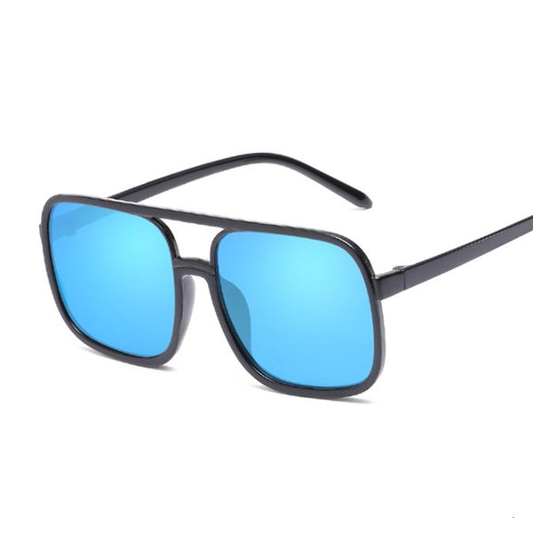 

luxury designer sunglasses black square oversized women big frame pink sun glasses female mirror oculos gradient hip hop shades 0622, White;black