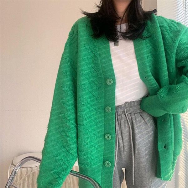 

women's knits & tees jessic vintage short knitted cardigan for women long sleeve solid color autumn winter 2021, White
