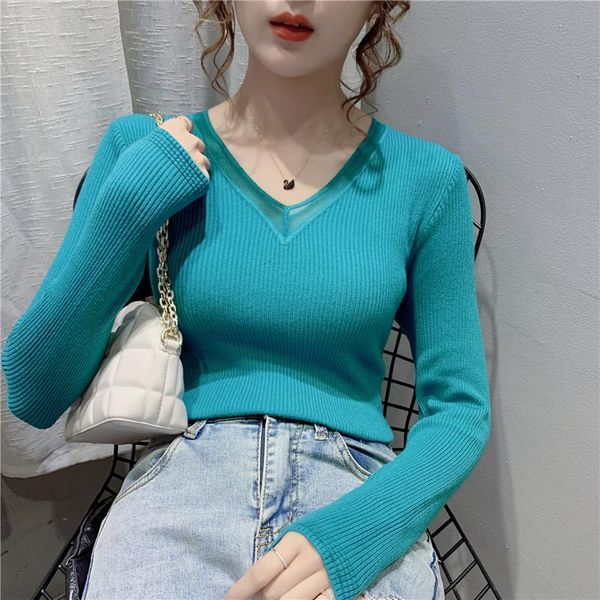 

women's sweaters autumn 2021 long sleeve 27-12723, White;black