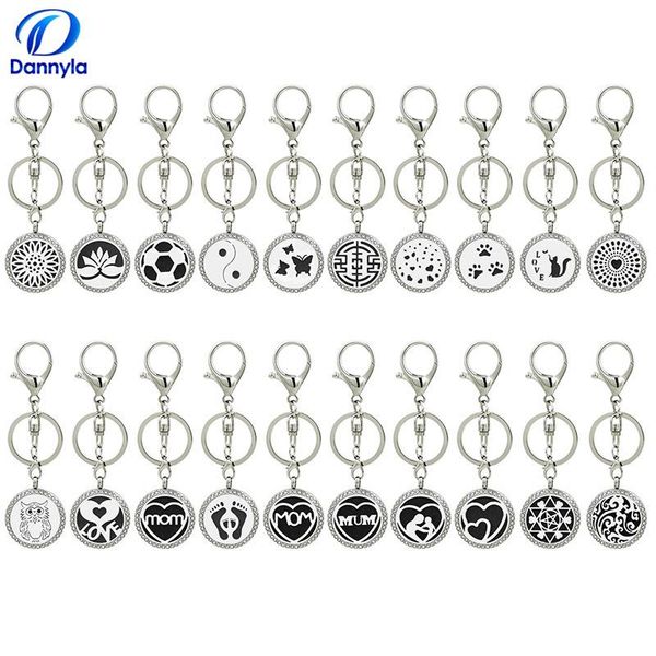 

keychains wholesale and retail crystal stainless steel lobster buckle keychain jewelry ab121-140-y02, Silver