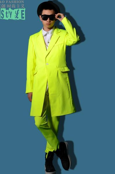 

men suits designs masculino homme terno stage costumes for singers blazer dance clothes jacket style dress punk rock fashion men's & bl, White;black