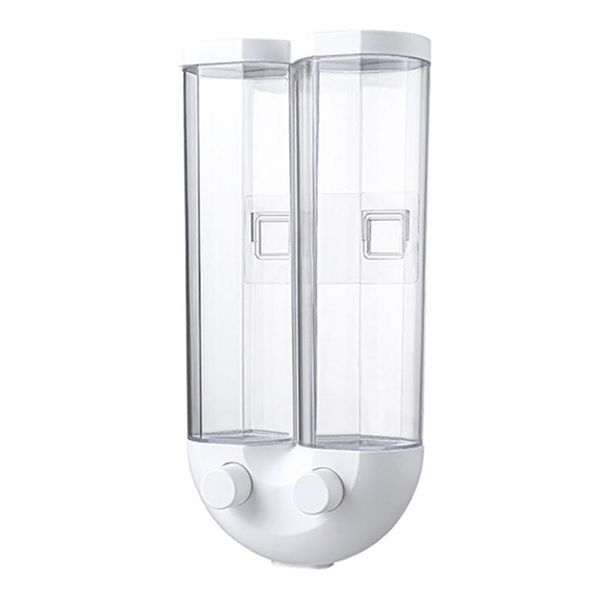 

storage bottles & jars pasta container 2 in 1 dry food dispenser beans rice kitchen large capacity candy wall mounted nuts cereal home