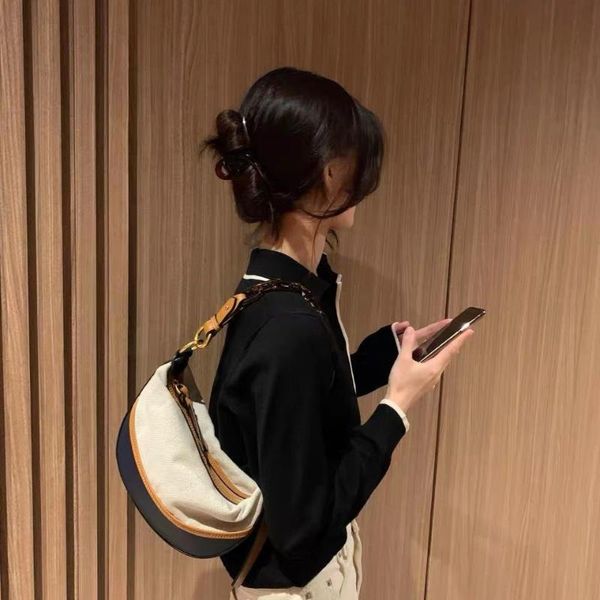 

evening bags fashion design women bag moon chain shoulder saddle purse 01-sb-ylslsx