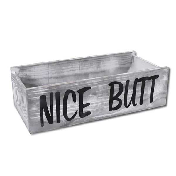 

nice bubathroom decor box funny toilet paper storage organizer holder rustic farmhouse kitchen table counter decoration 35ed tissue boxes &