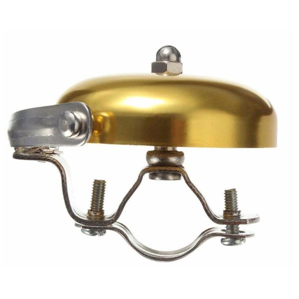 

bike horns golden silver bicycle bell vintage mountain aluminum alloy large cycling equipment accessories