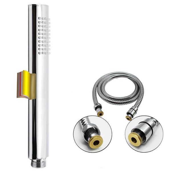 

bathroom shower heads brass hand head high pressure single function and hose set without holder
