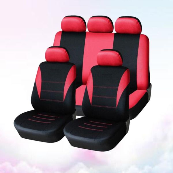 

pcs 5 seats car seat covers universal auto cover wear resistant dustproof protector mat interior accessory (