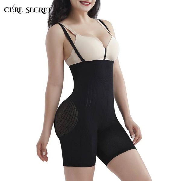 

women's shapers cure secret women seamless high waisted shapewear tummy control bulifter body shaper shorts postpartum recovery, Black;white