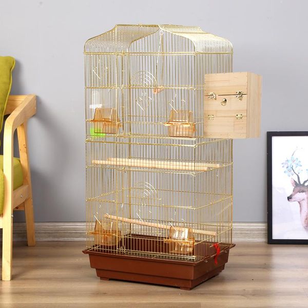 

bird cages golden luxury villa cage large parrot multifunctional nest breeding variety package vogelkooi pet accessories ef50nl