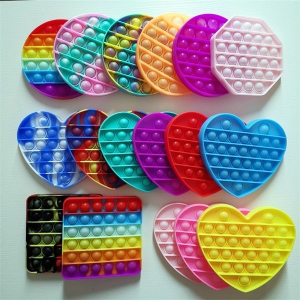 

finger toys stretchy string fidget simple dimple poppers push pop bubble board game sensory figit toy silicone stress relief g31604