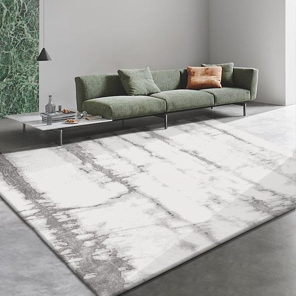 

carpets grey abstract carpet living room bedroom nordic rug home bedside sofa coffee table floor mat modern thick kids rugs