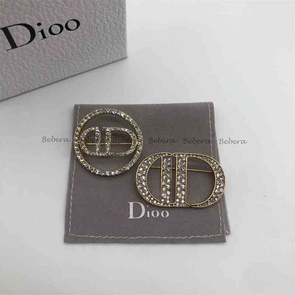 

75% off outlet online letter round simple women's suit brooch pin, Gray
