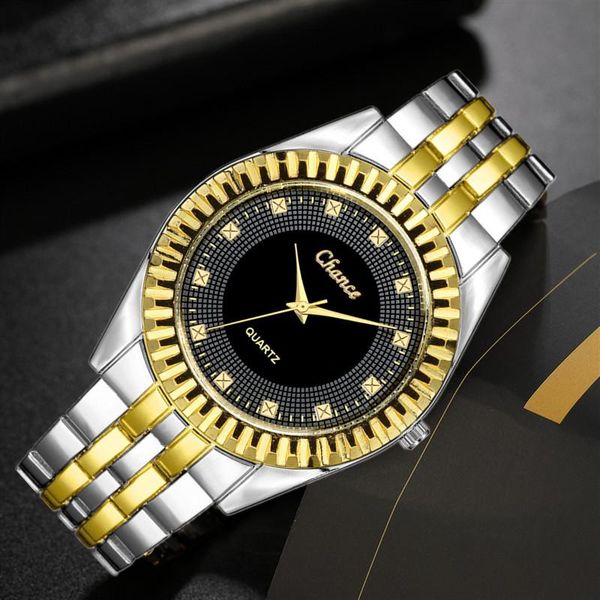 

wristwatches men brand business watch 2021 fashion casual quartz analog male sports stainless steel wristwatch relogio masculino, Slivery;brown