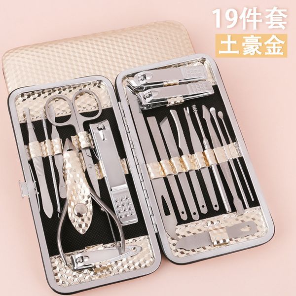 

piece tuhaojin 19 manicure tool gift nail clipper set