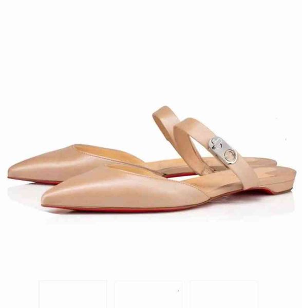 

brand women elegant choc sandals shoes luxury red bottom lock me lady mules black white nude party wedding dress high heels with box,eu35-44