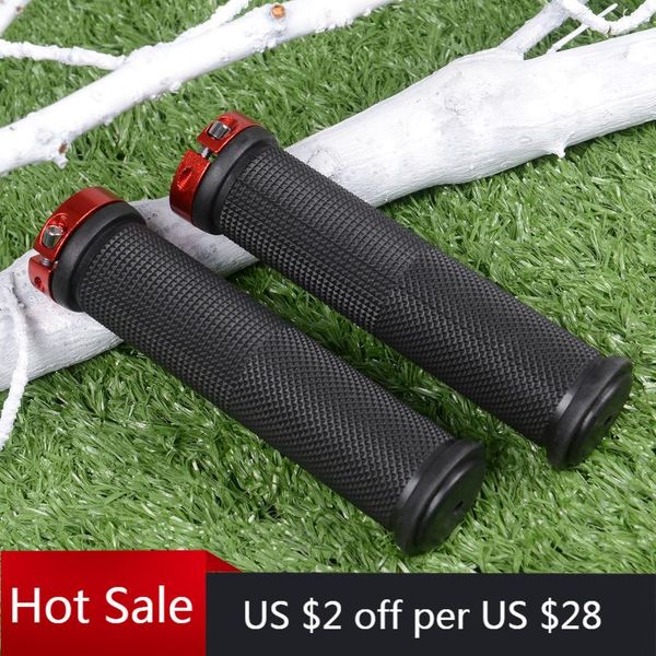

bike handlebars &components 1 pair bicycle handlebar cover grips rubber soft anti-skid cycling mtb folding mountain bmx bike. parts