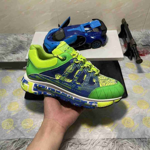 

luxury designer couples casual shoes authentic metal trample lazy dress shoe buckle shoes running mens sports [with box] a005, Black