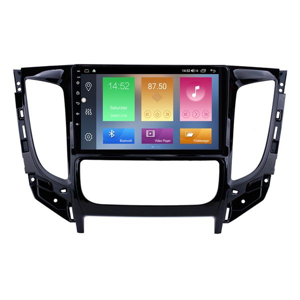 Carro DVD Radio Player para Mitsubishi Triton-2015 Sistema de Navegação GPS com WiFi Director Control Carplay SD Android 9 polegadas
