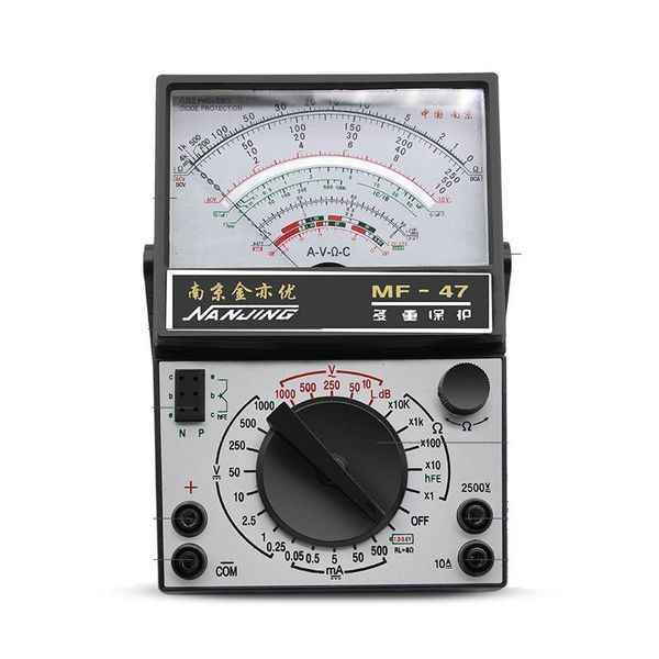 

multimeters mf47 pointer multimeter meter dc 10v suit for hand practice diy kit hand-held current ac voltage