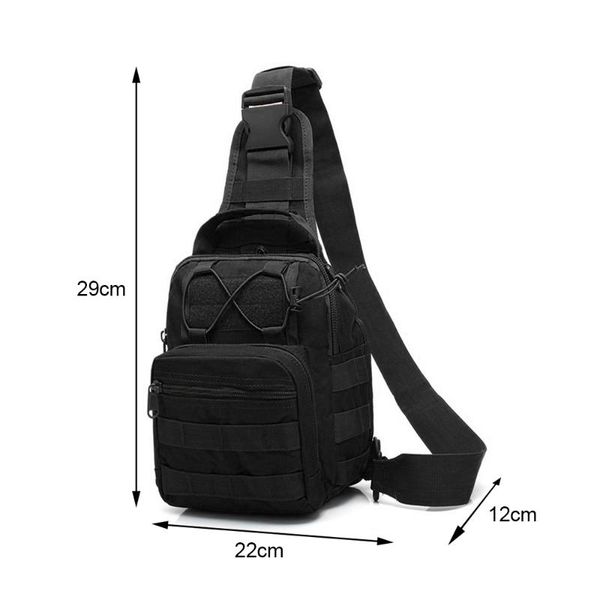 

outdoor bags chest bag mini tactical sling pouch waterproof shoulder for men women cycling running sports accessories