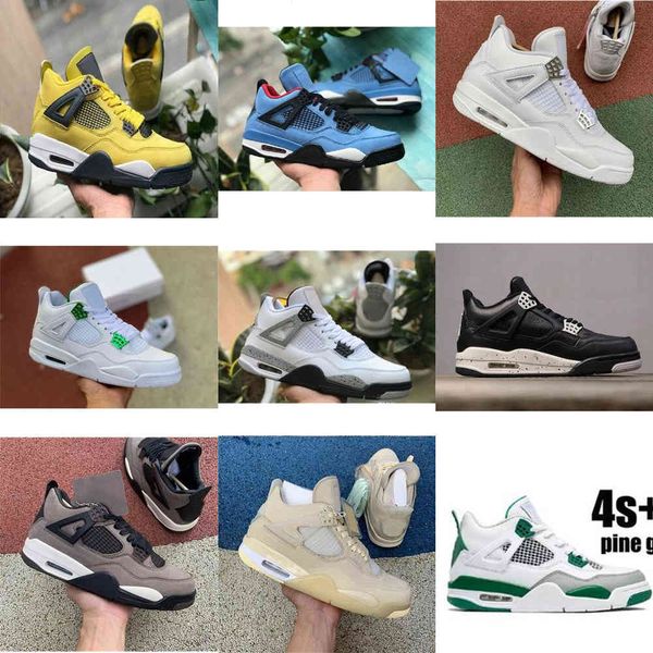 

new basketball shoes men women 4s 13s jumpman 4 fire red black cat what the red flint 13 chicago playground mens trainers sneakers 231emx