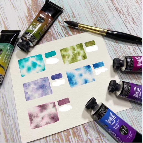 

gift sets super vision 5 colors layered watercolor paint sub package 1ml color