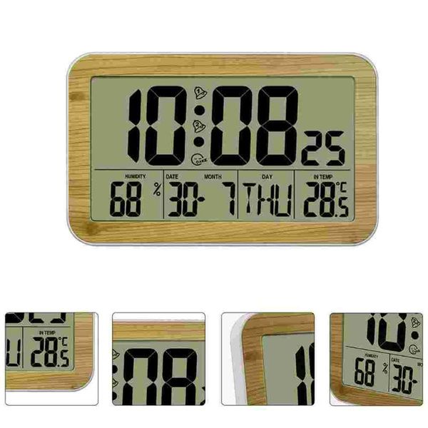 

wall clocks 1pc home digital clock deskmute electronic perpetual calendar