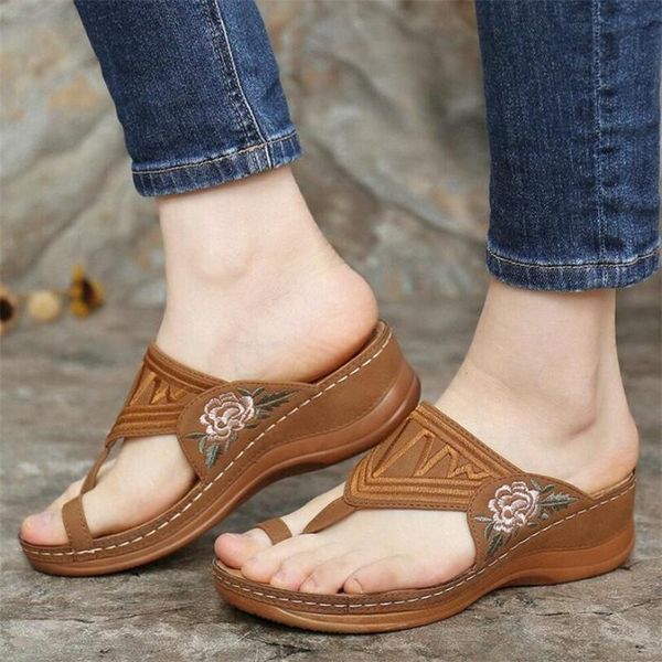 

summer women's sandals flip flops shoes large size fashion casual breathable slides slippers, Black