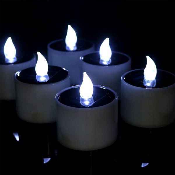 

waterproof electric candle simulation flameless solar powered led light gr5 candles