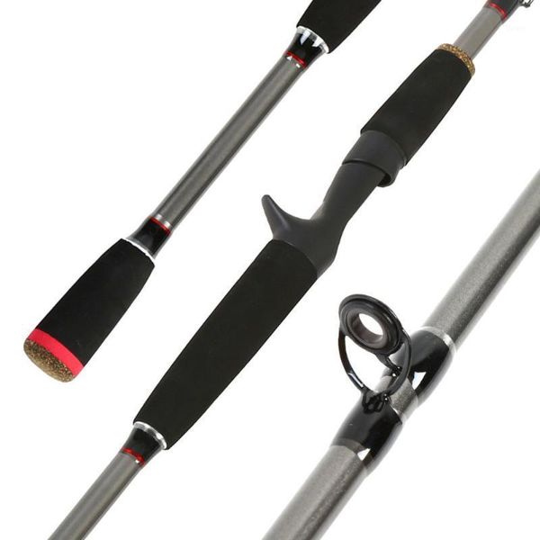

boat fishing rods casting spinning rod 1.8m ultralight carbon fiber pole 3section with eva handle baitcasting