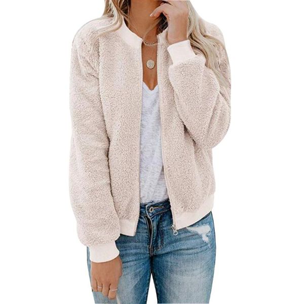 

women's jackets party long sleeve women jacket shopping stand collar daily dating with pockets street zippered stylish bomber coat autu, Black;brown