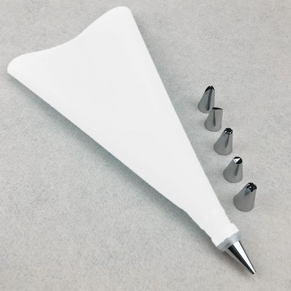 

baking & pastry tools 8pcs/set reusable tips stainless steel art cream diy gadgets icing piping accessories cake decorating nozzle