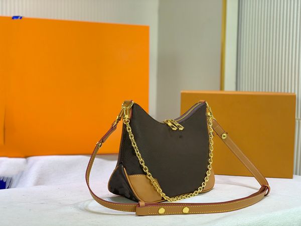 

underarm bag women handbags purse fashion denim canvas patchwork color hardware buckle interior zipper removable shoulder strap m45832