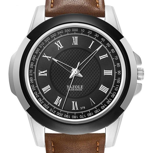 

wristwatches 2021 fashion men watches brand men's causal waterproof quartz leather male sport wristwatch relogio masculino, Slivery;brown