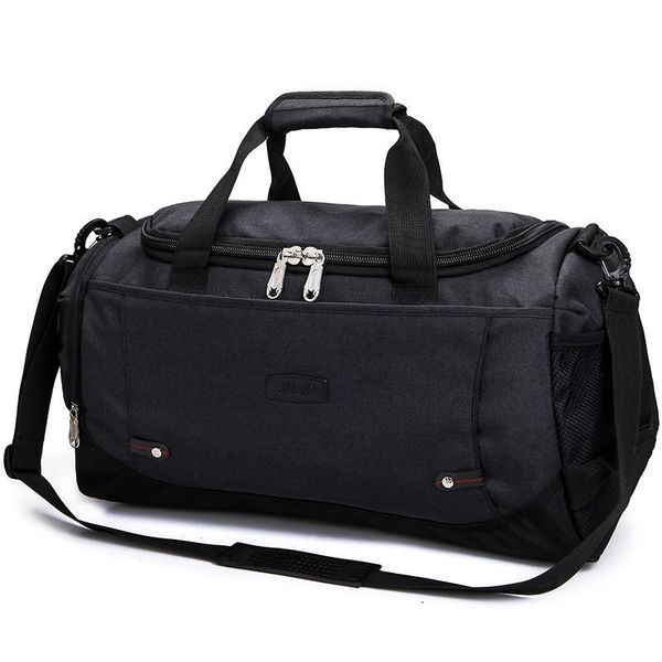 

duffel bags korean version large capacity hand travel bag sports gym short trip training messenger men's and women's