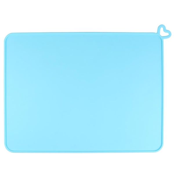 

mats & pads 1pc tableware mat solid-color meal washable silicone