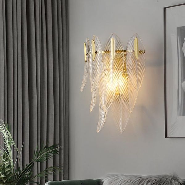 

wall lamp modern creative designer exhibition hall dining shop coffee light luxury living room bedroom glass