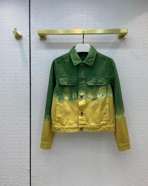 

women's jackets high street contrast denim coats for women autumn 2021 lapel single breasted 3d cut slim jacket, Black;brown