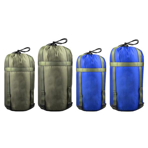 

sleeping bags waterproof compression stuff sack outdoor camping bag nylon storage for travel hiking