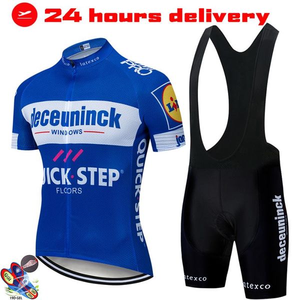 

step cycling team jersey 19d bike shorts set ropa ciclismo mens mtb summer pro bicycling maillot bottom clothing racing sets, Black;blue