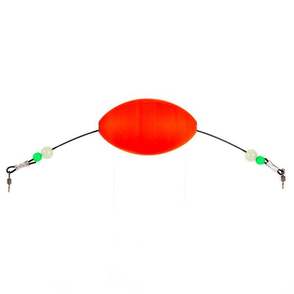 

fishing accessories 1pcs 19.5cm oval float wire cork for redfish popping bobbers ish beads tackle tools red