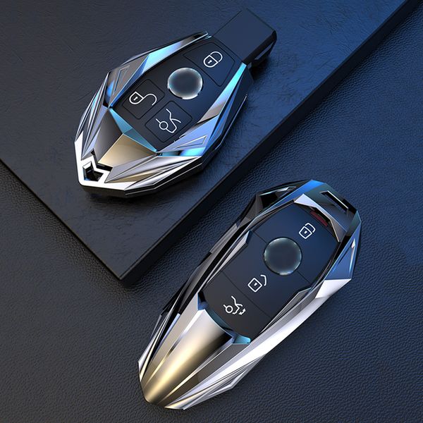 

for mercedes benz class a b c s r v gl and ml gla glc gle glk gls slc eqc amg car remote key cover case key shell car styling