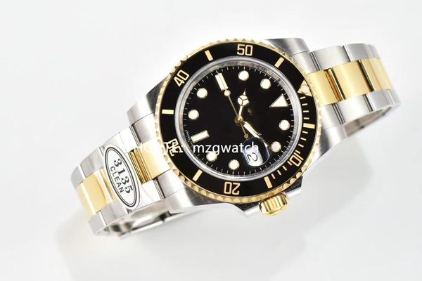 

clean v4 men's watches automatic machine cal.3135 movement 40mm 904l 18k vacuum plating sapphire glass, Slivery;brown