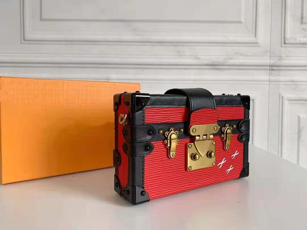 

ysiykiy mini designer luxury handbag classics letter trunk box bag shoulder bags women pochette fashion classical crossbodybag