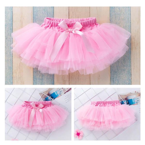 

skirts sweet girls tutu baby fluffy pettiskirts skirt princess girl ball gown dance wear party clothes 0-2 years, Blue