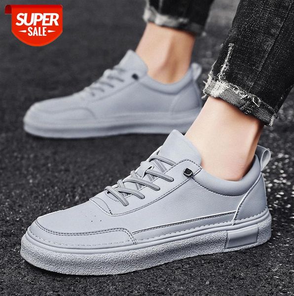

casual shoes men business white korean youth students simple low-sneakers #tx7o