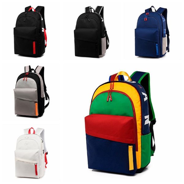 Unisex Backpack Mulheres À Prova D 'Água Oxford Travel Knapsack Top Quality Student School Bag Esportes Lazer Basquete Backpacks