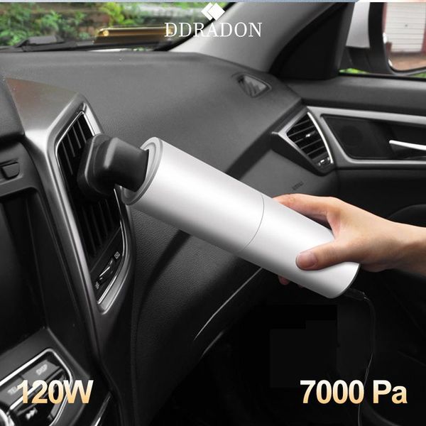 

cordless portable car vacuum cleaner handheld auto 7000pa 120w high suction for cleaning wet dry mini wireless