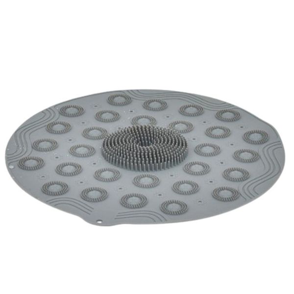 

bath mats bathroom suction cup massage floor mat silicone shower room round foot pad